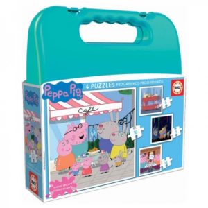 Puzzles progresivos peppa pig