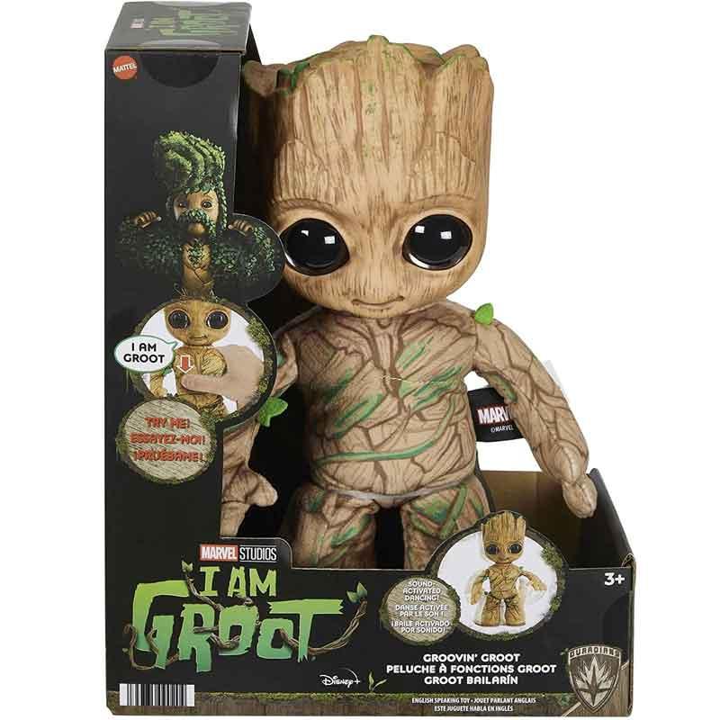 marvel-i-am-groot-peluche-groot-bailon-mattel-hjm23 Peluche I Am Groot Bailón Marvel (MATTEL)