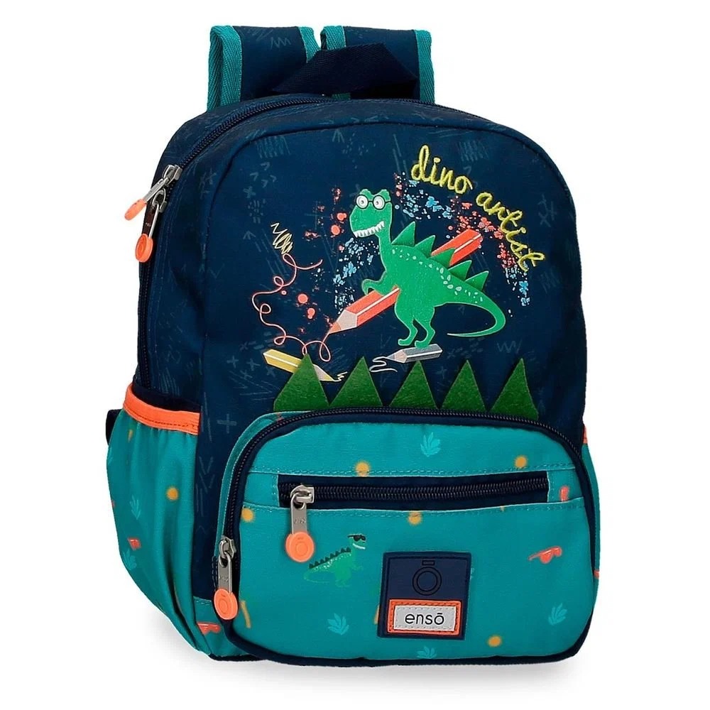 MOCHILA DINO Mochila Infantil Guardería Dino 28CM (ENSO)