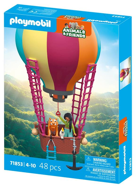 viaje en globo 1 Viaje en globo 71853 (Playmobil Animals)